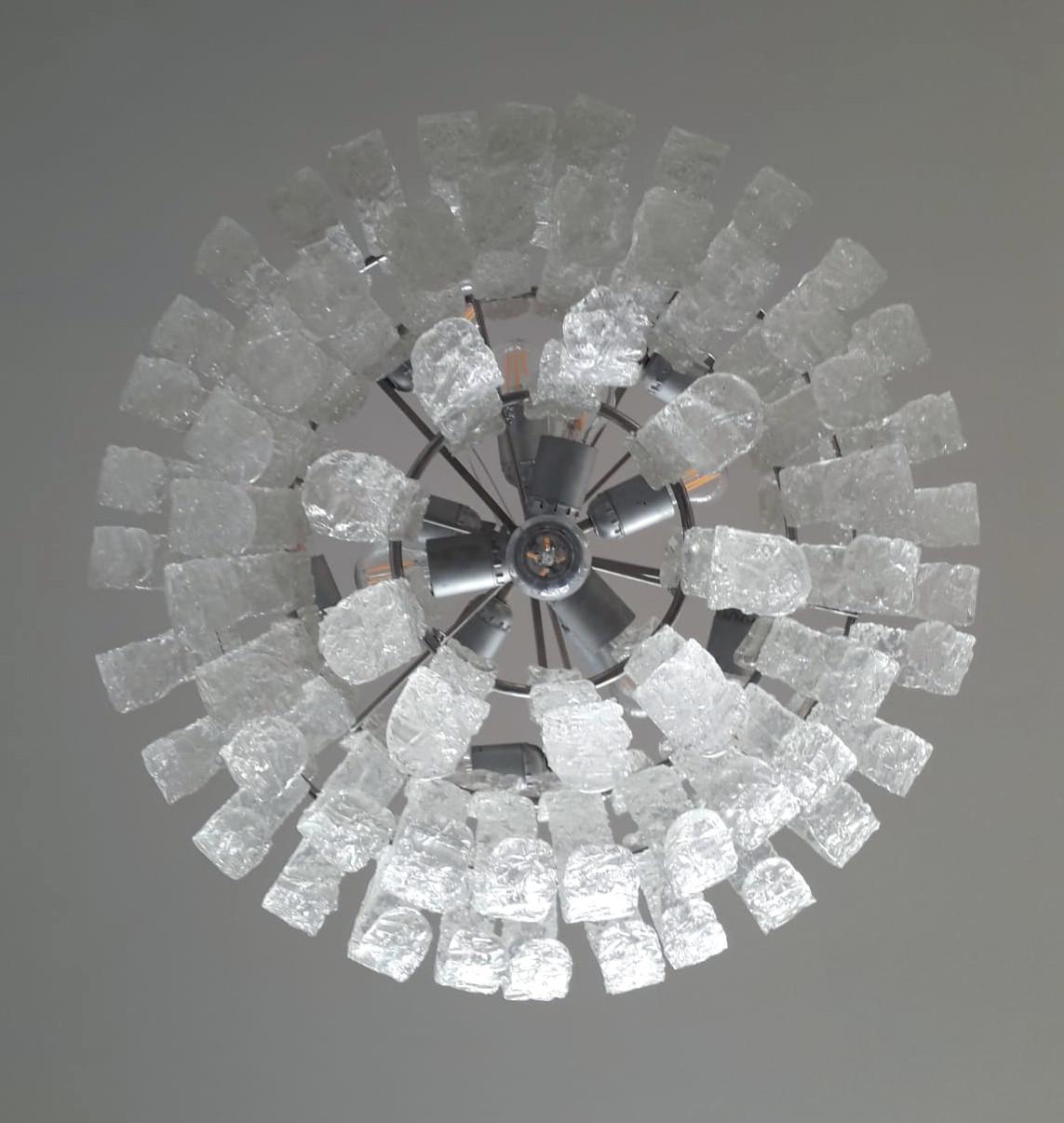 20th Century Murano Glass Chandelier by La Murrina For Sale