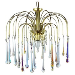 Murano Glass Chandelier by Massive, Belgium, 1970s