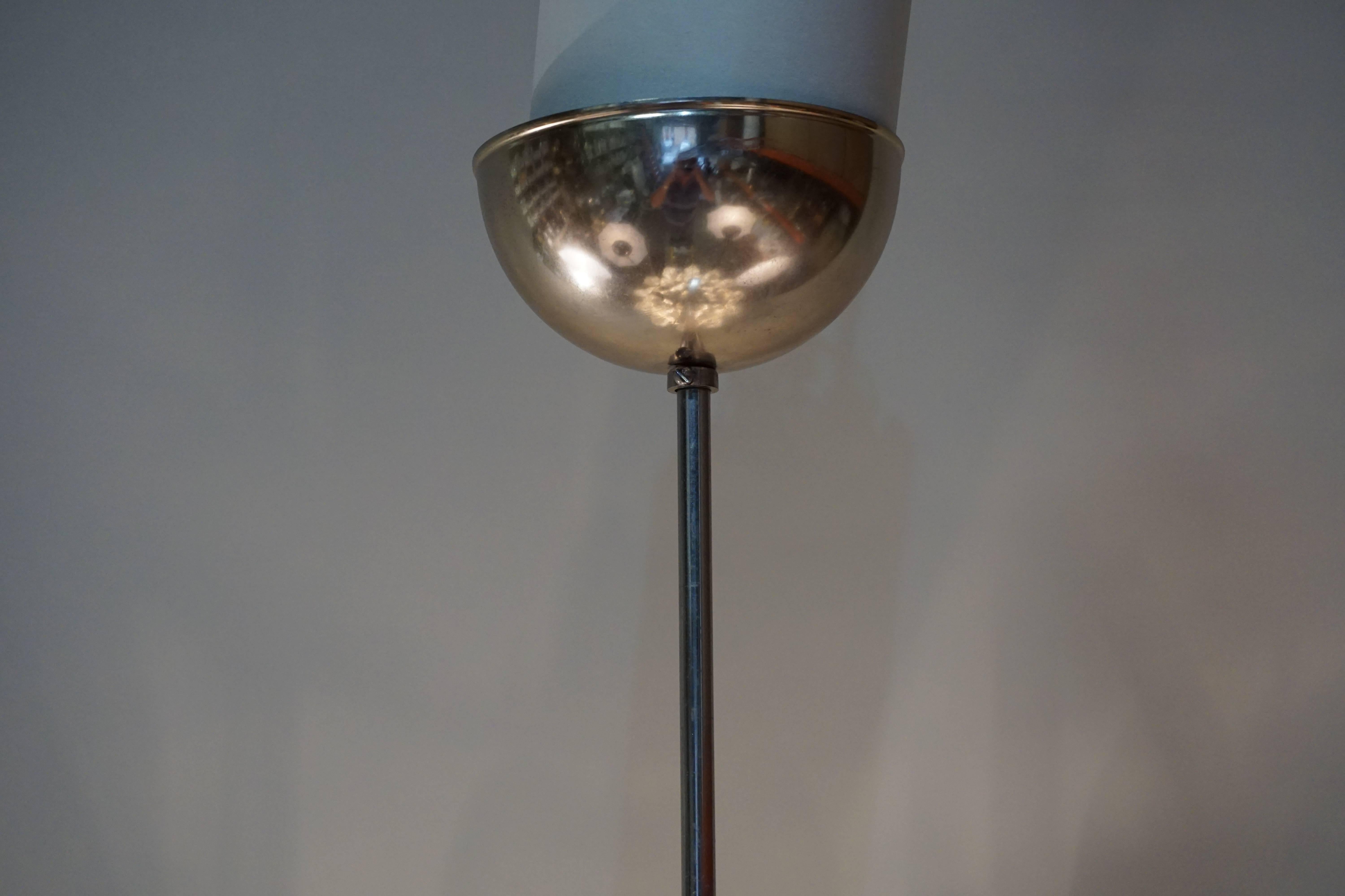 Metal Murano Glass Chandelier by Mazzega