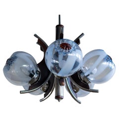 Murano Glass Chandelier by Mazzega