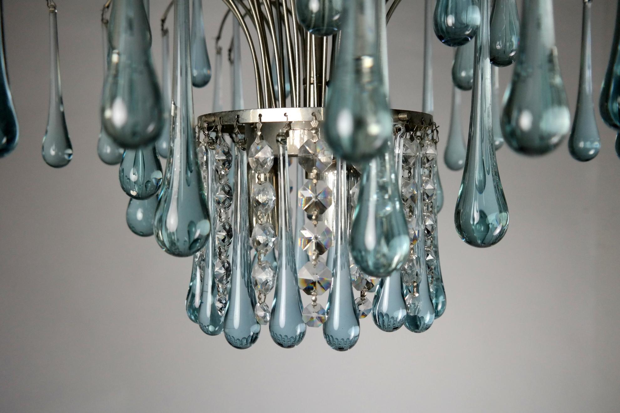 venini chandelier 1960's