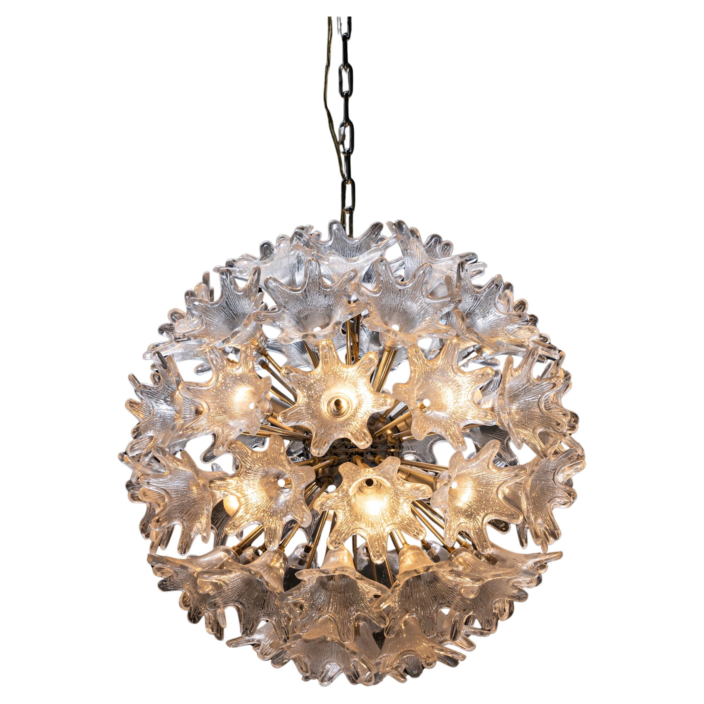 Murano Glass Chandelier by Paolo Venini, Italy, 1960s