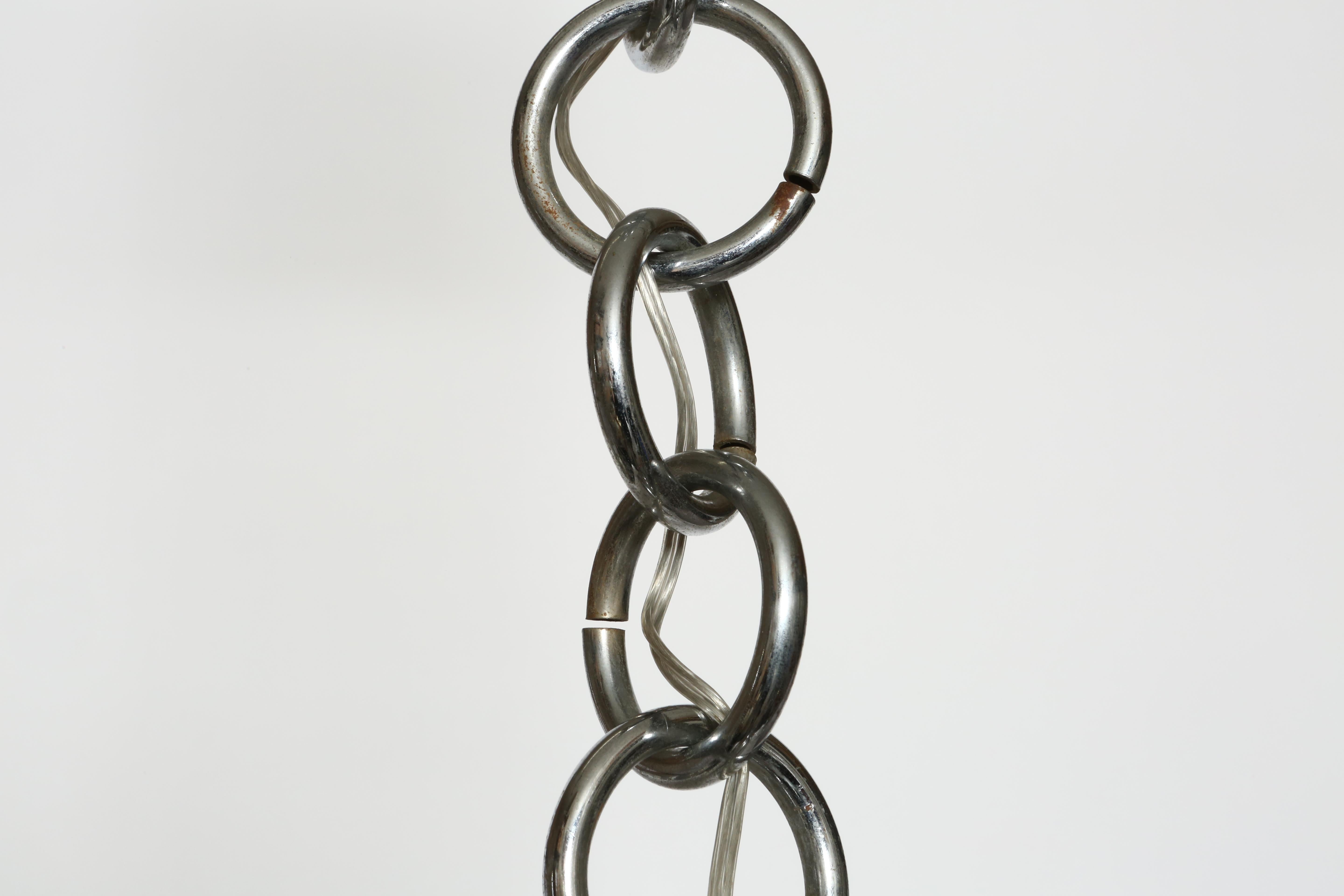 Lámpara de cristal de Murano de Seguso Vetri d'Arte, Italia, hacia la década de 1940 en venta 13