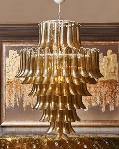 Lustre en verre de Murano par Studio Glustin