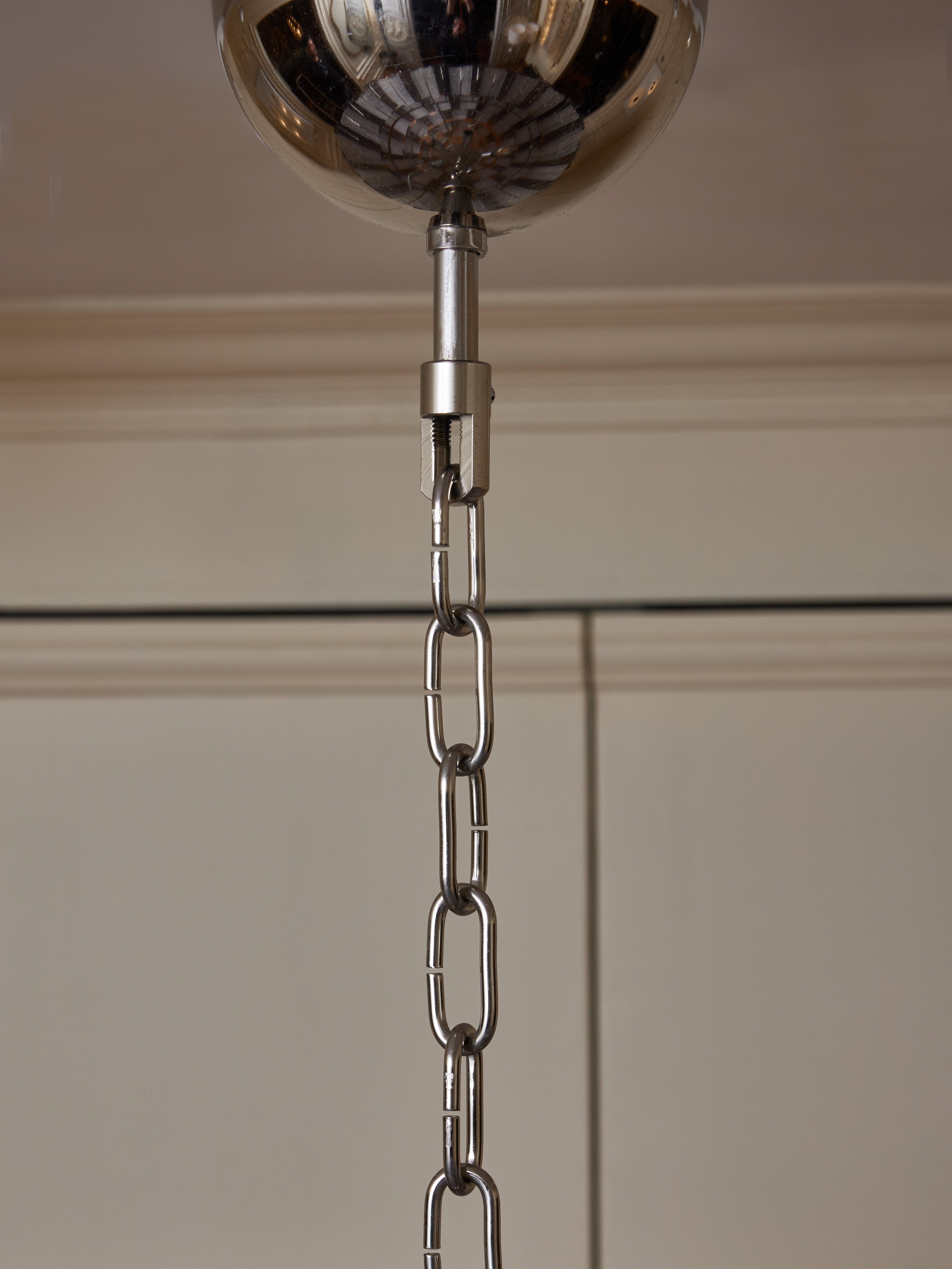 Murano glass chandelier by Studio Glustin. For Sale 1