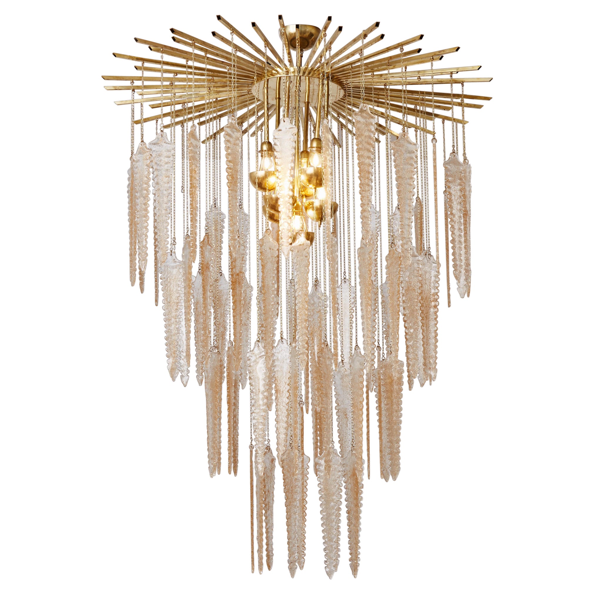 Lámpara de cristal de Murano de Studio Glustin en venta