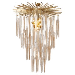 Lustre en verre de Murano par Studio Glustin