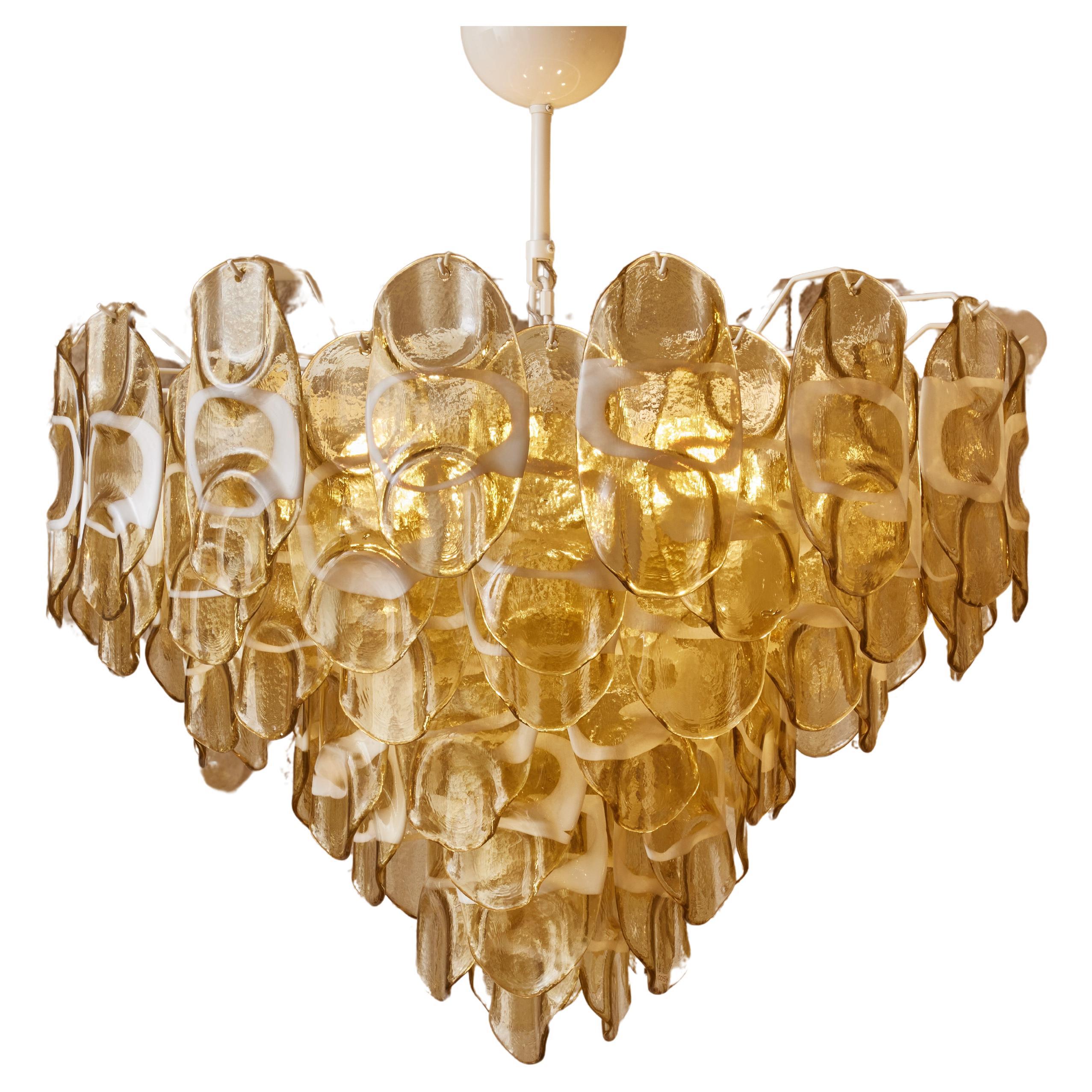 Murano glass chandelier by Studio Glustin