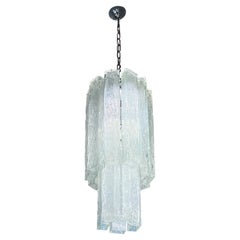 Lámpara de cristal de Murano de Toni Zuccheri para Mazzega, 1970