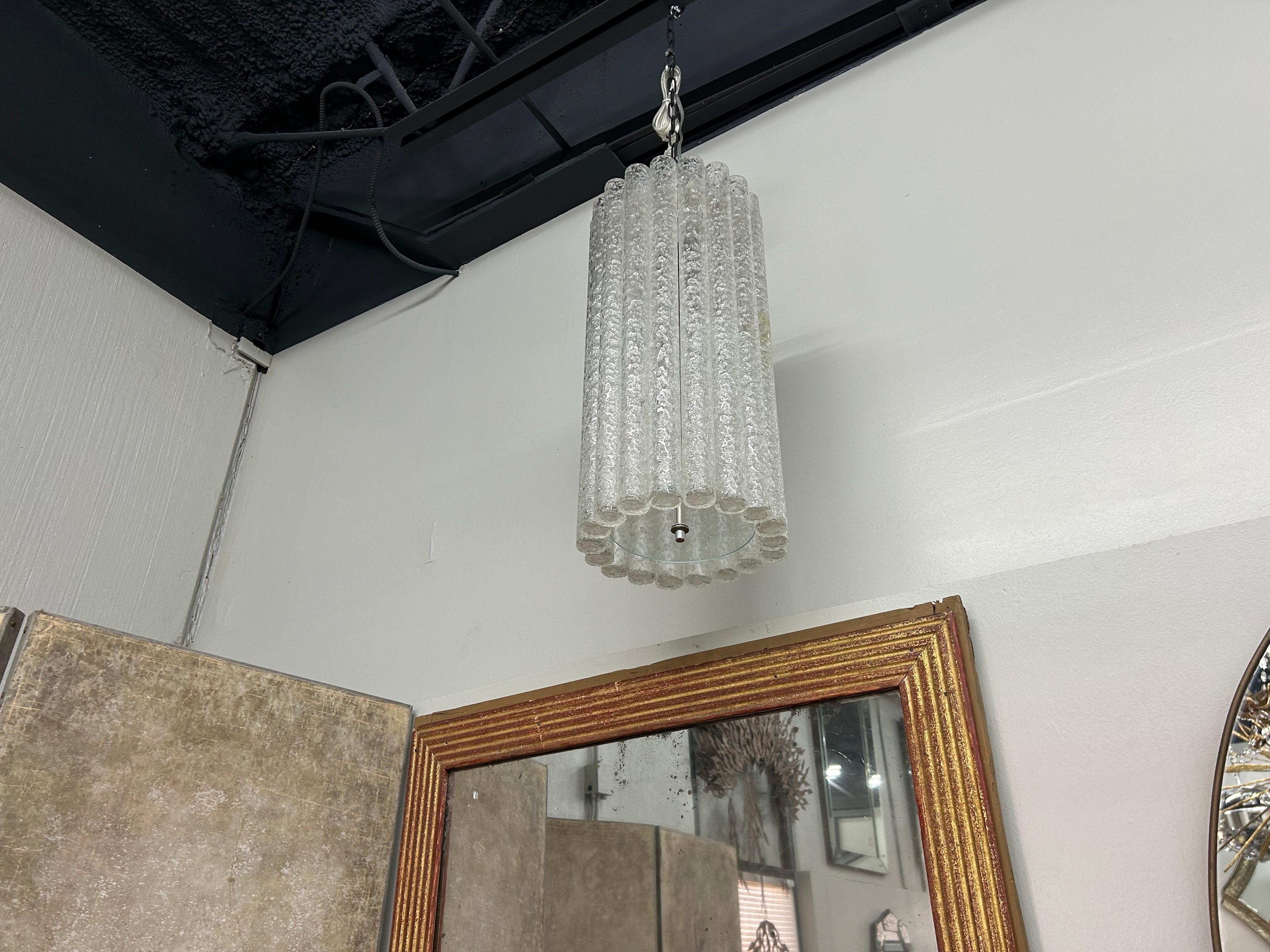 Lampadario in vetro di Murano di Toni Zuccheri per Venini in vendita 5