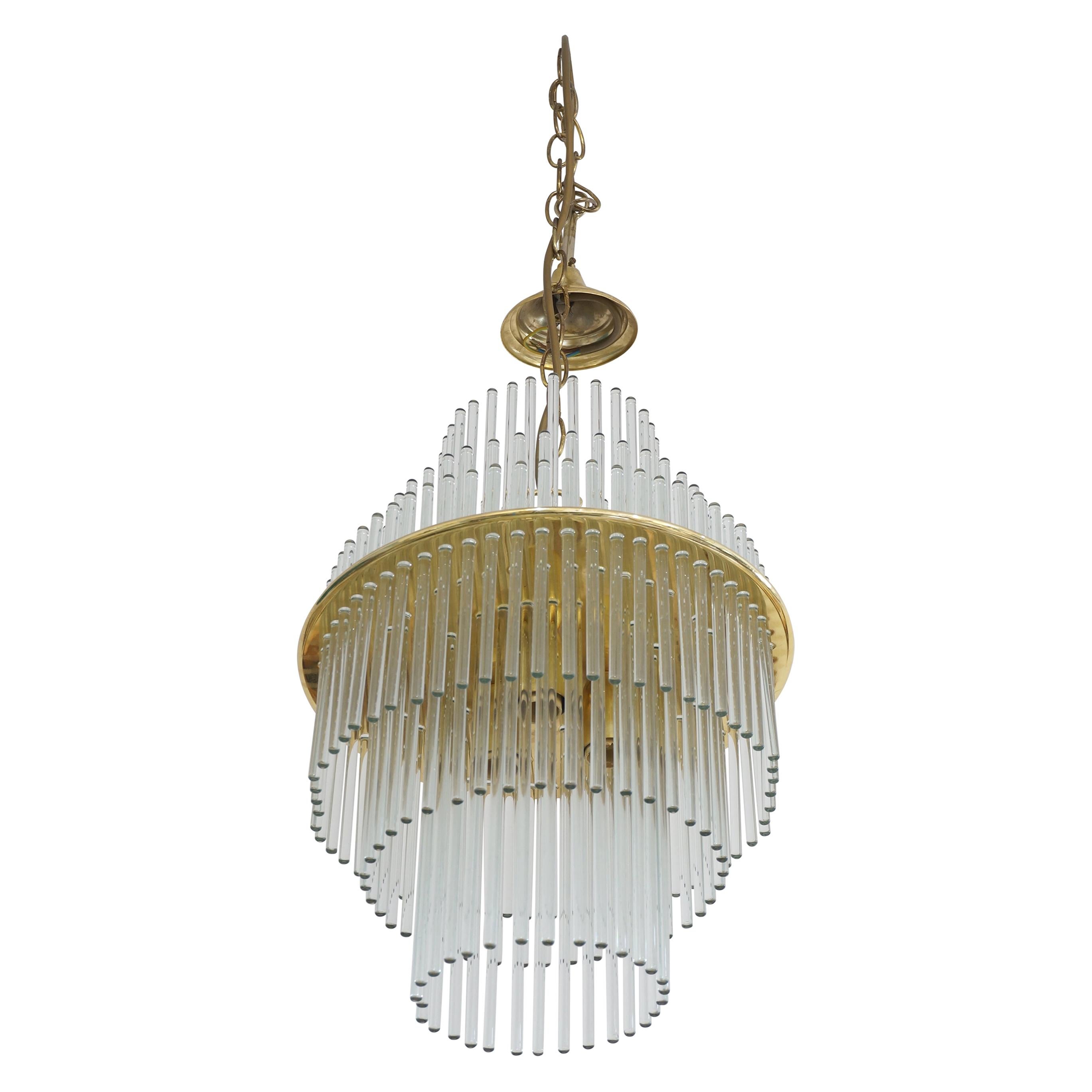 Murano Glass Chandelier by V. Nason & Co.