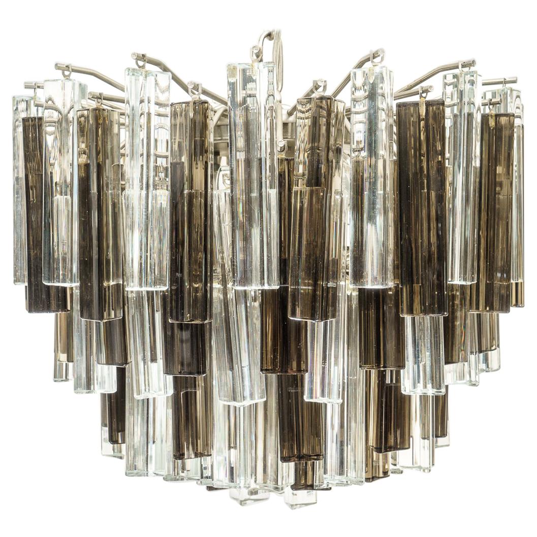 Murano Glass Chandelier by Venini for Camer Glass