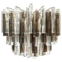Vintage Murano Glass Chandelier by Venini for Camer Glass