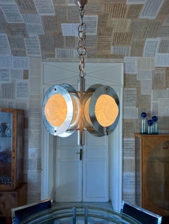 Lustre en verre de Murano Carlo Nason pour Mazzega, 1960