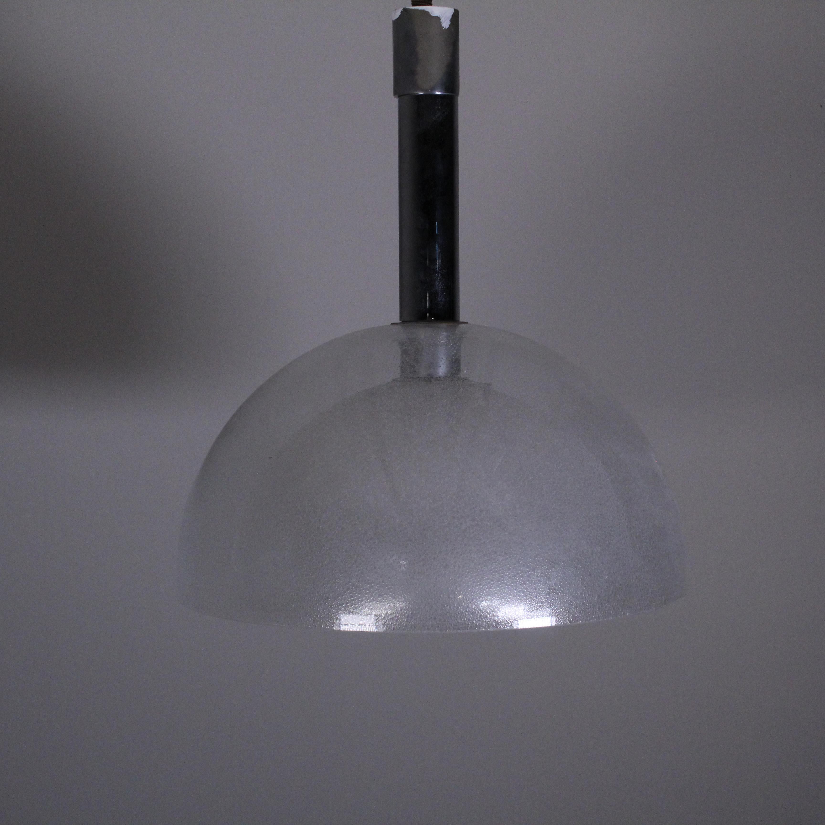 Murano glass chandelier, Carlo Nason for Mazzega, circa 1970 For Sale 12