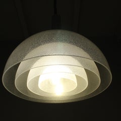 Murano glass chandelier, Carlo Nason for Mazzega, circa 1970