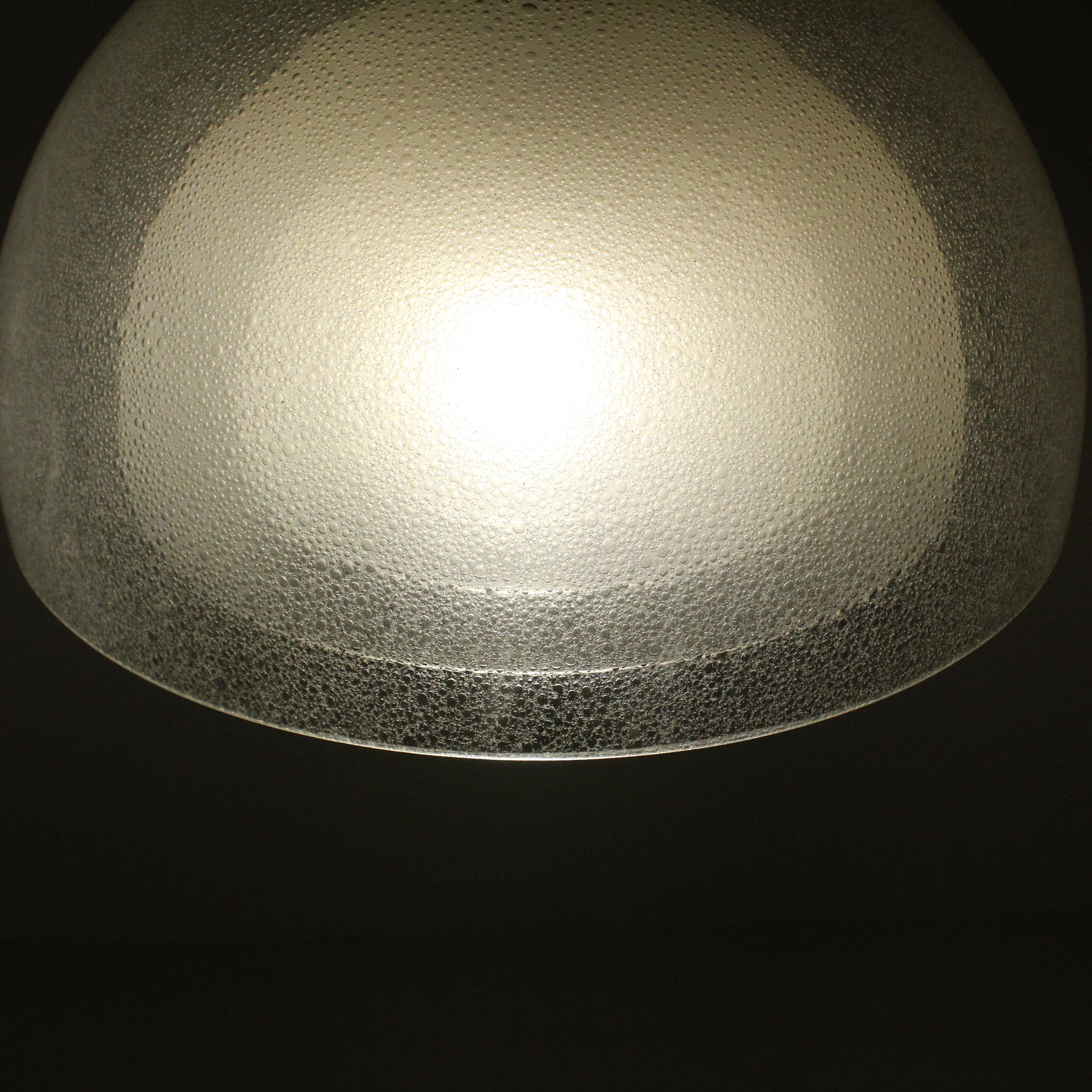 Moderno Lampadario in vetro di Murano, Carlo Nason per Mazzega, circa 1970 in vendita