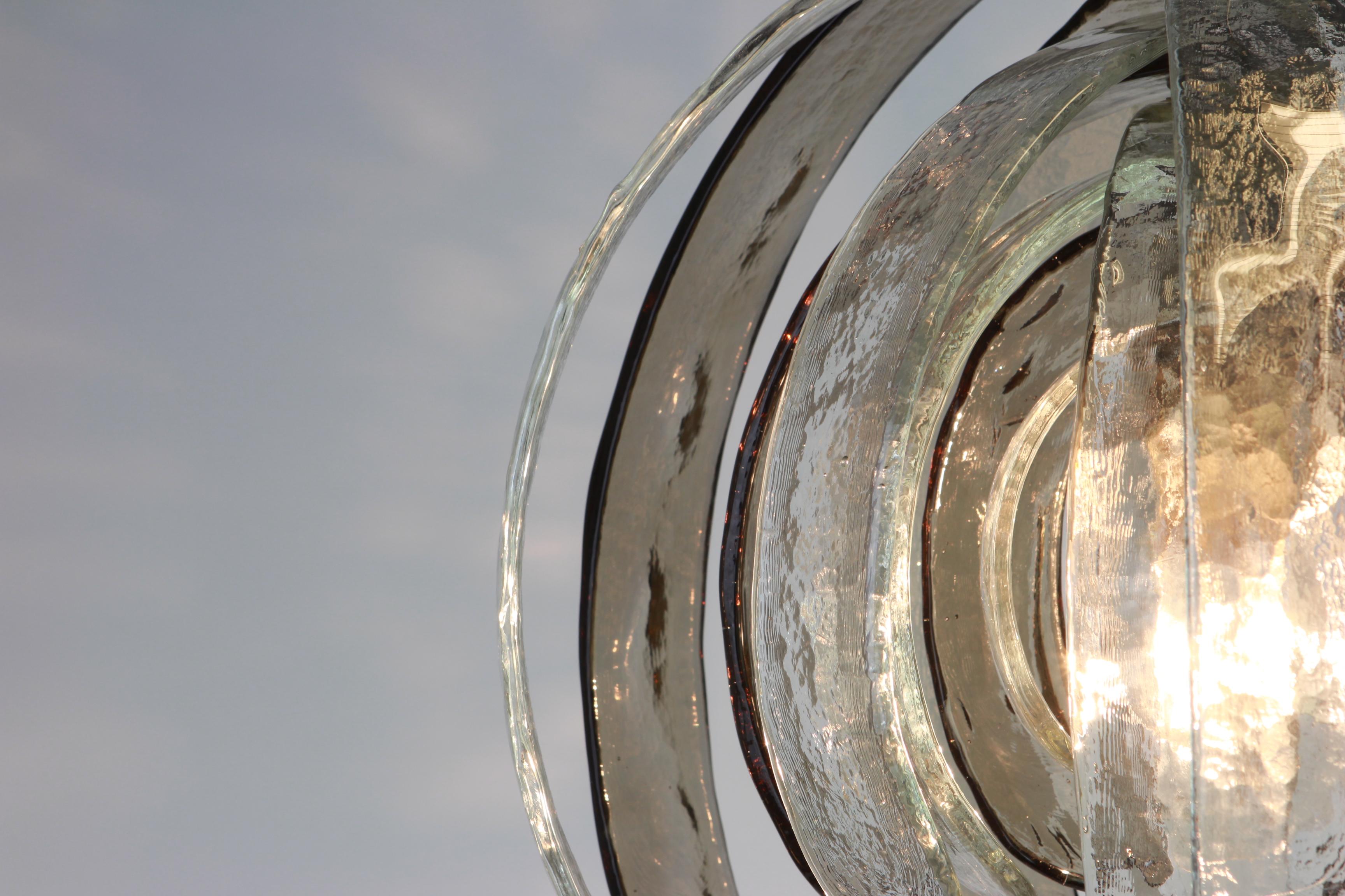 Murano Glass Chandelier Designed by Carlo Nason for Kalmar, 1960s For Sale 3