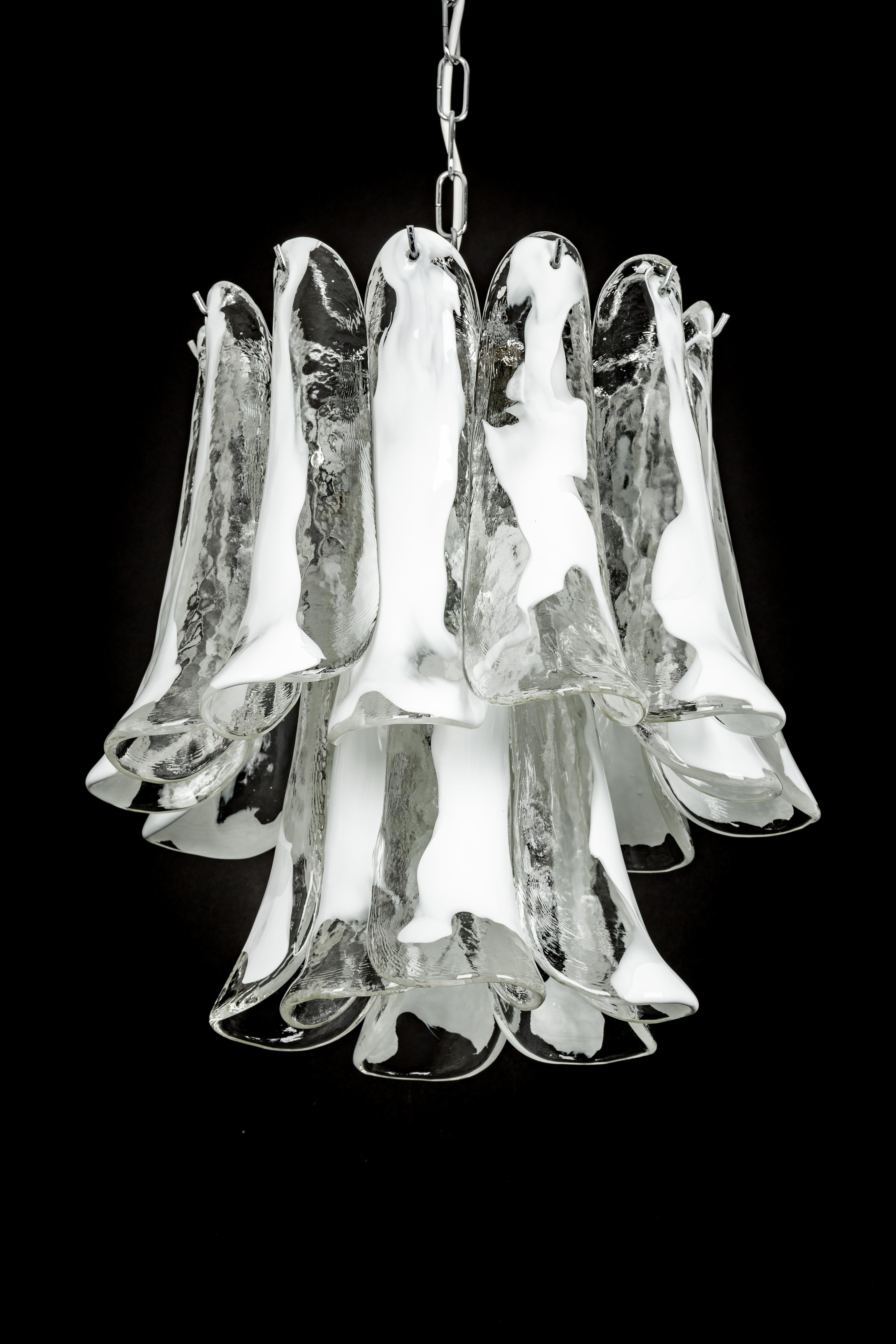 Murano Glass Chandelier Designed by Carlo Nason for Mazzega, 1970s 5