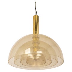 Murano Glass Chandelier Designed by Carlo Nason for Mazzega, Italy, 1960s