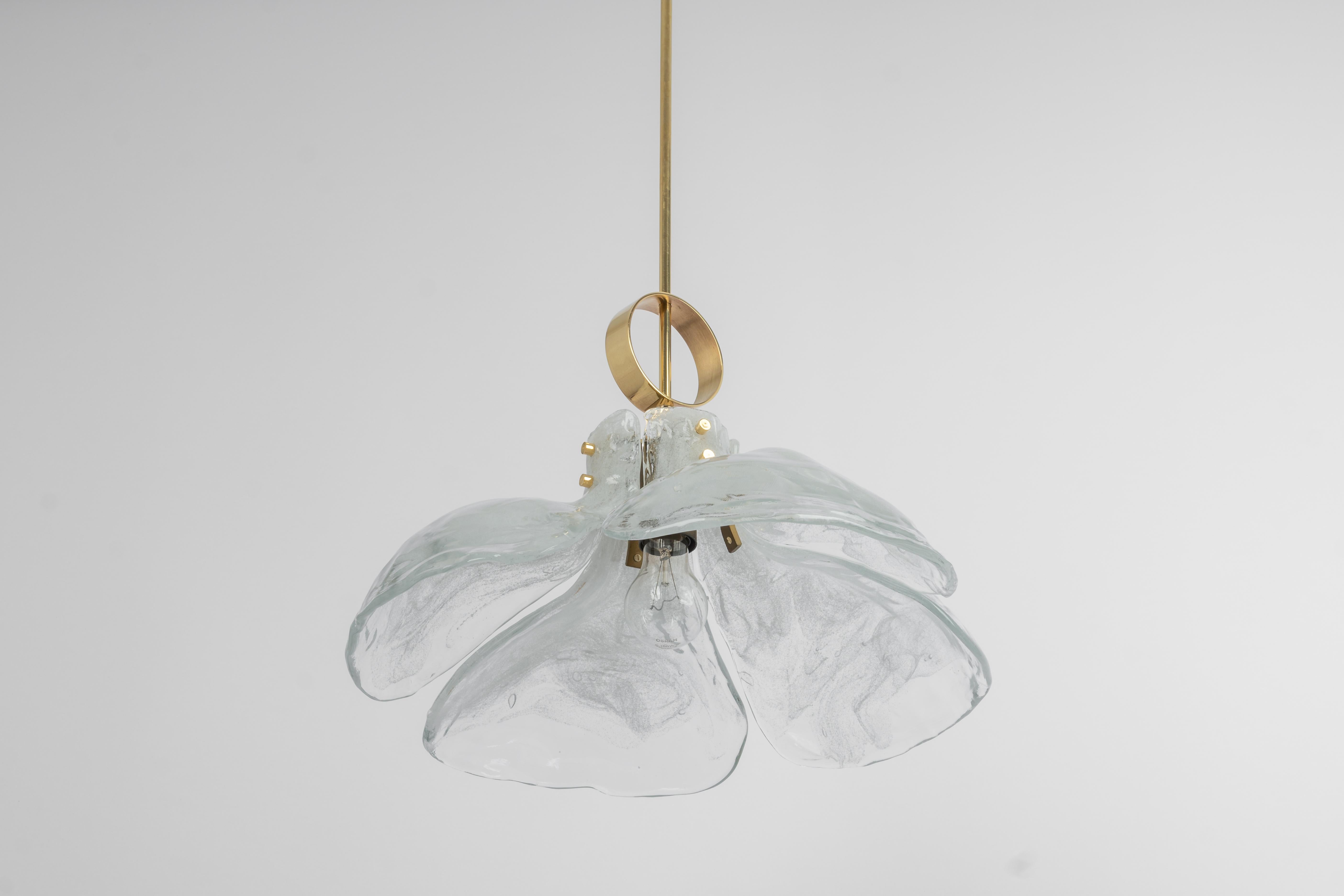 Murano Glass Chandelier Designed by Kalmar, Germany, 1960s For Sale 4