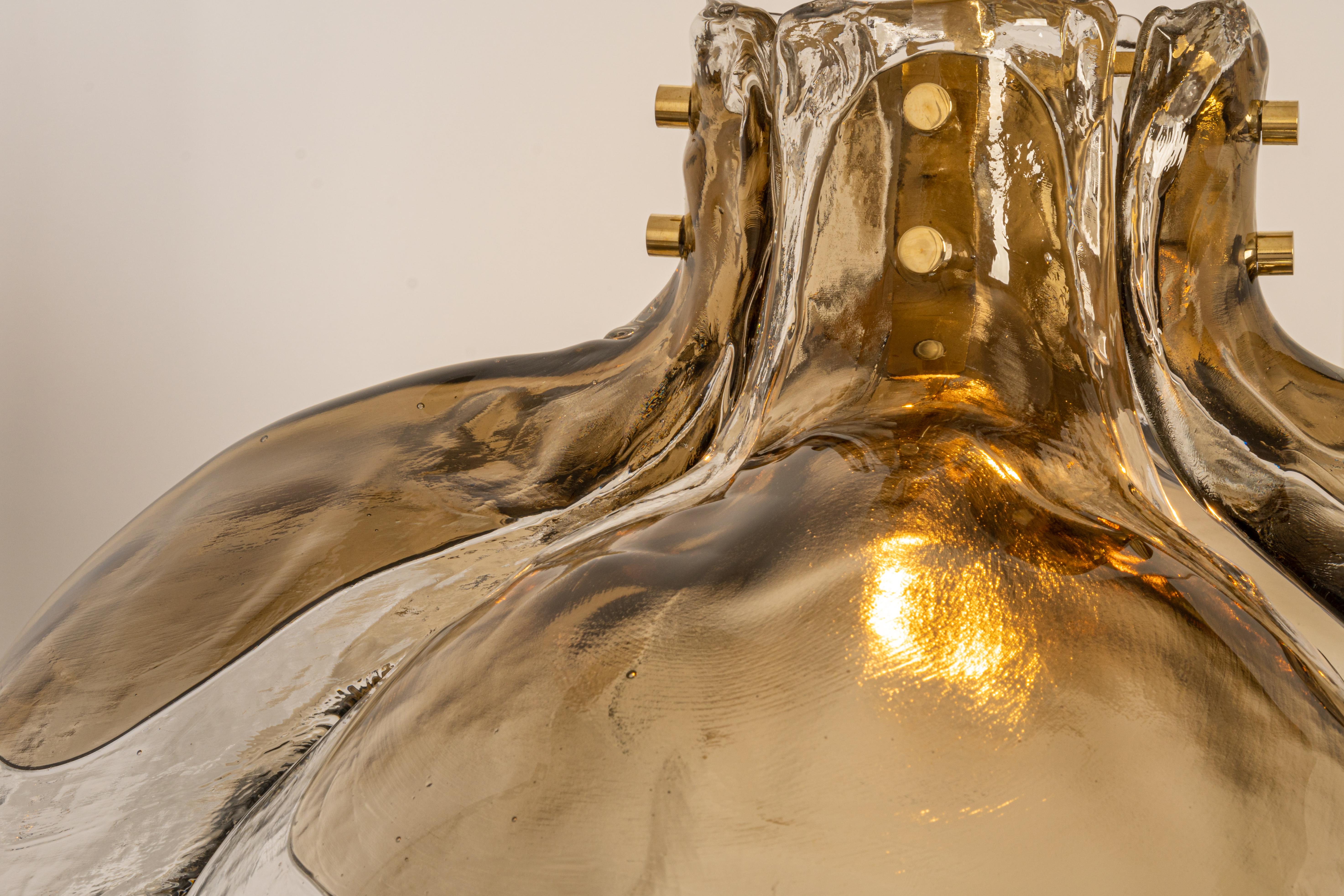 Araña de cristal de Murano diseñada por Kalmar, Alemania, años 60 Moderno de mediados de siglo en venta