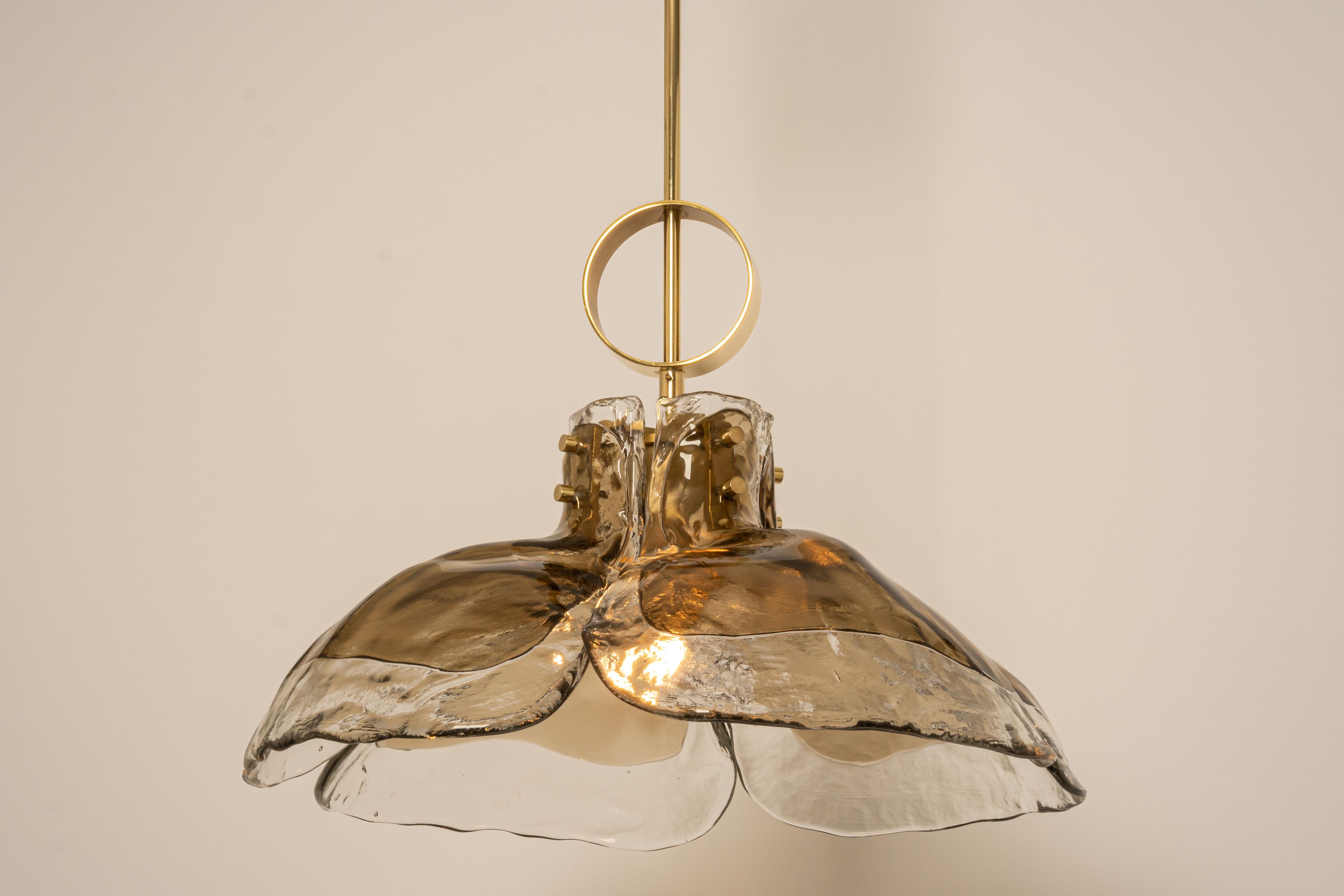 Murano Glass Chandelier Designed by Kalmar, Germany, 1960s For Sale 2