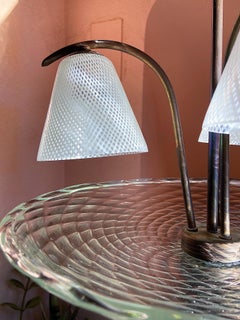 Lustre en verre de Murano conçu par Venini, Murano, années 1940