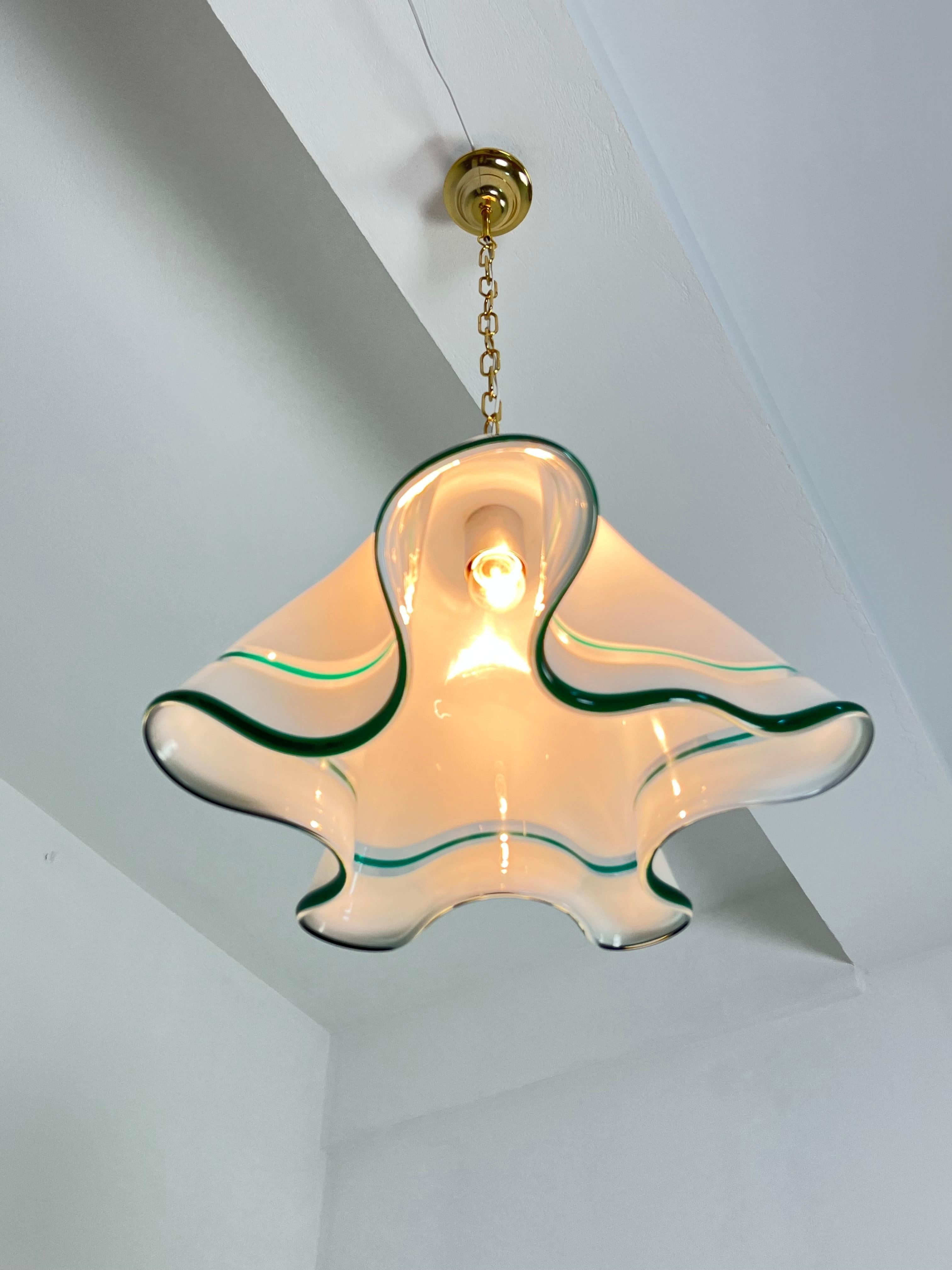 Mid-20th Century Murano Glass Chandelier 