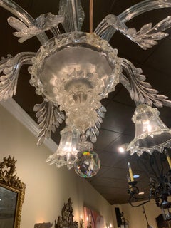 Murano glass chandelier
