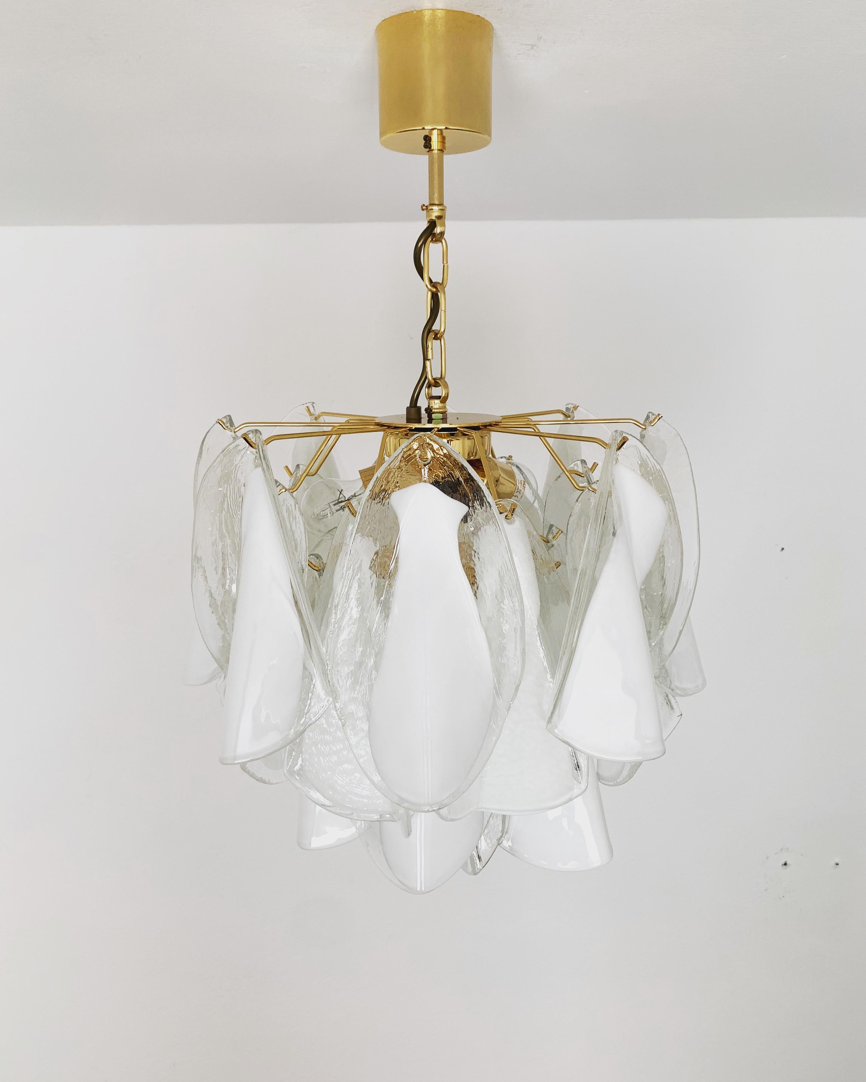 Murano-Glas-Kronleuchter (Italienisch) im Angebot