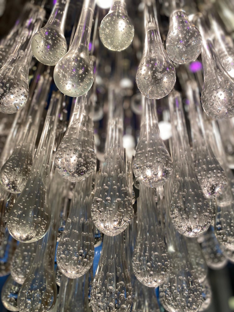 Chandi R Murano Glass Chandelier For Sale at 1stDibs