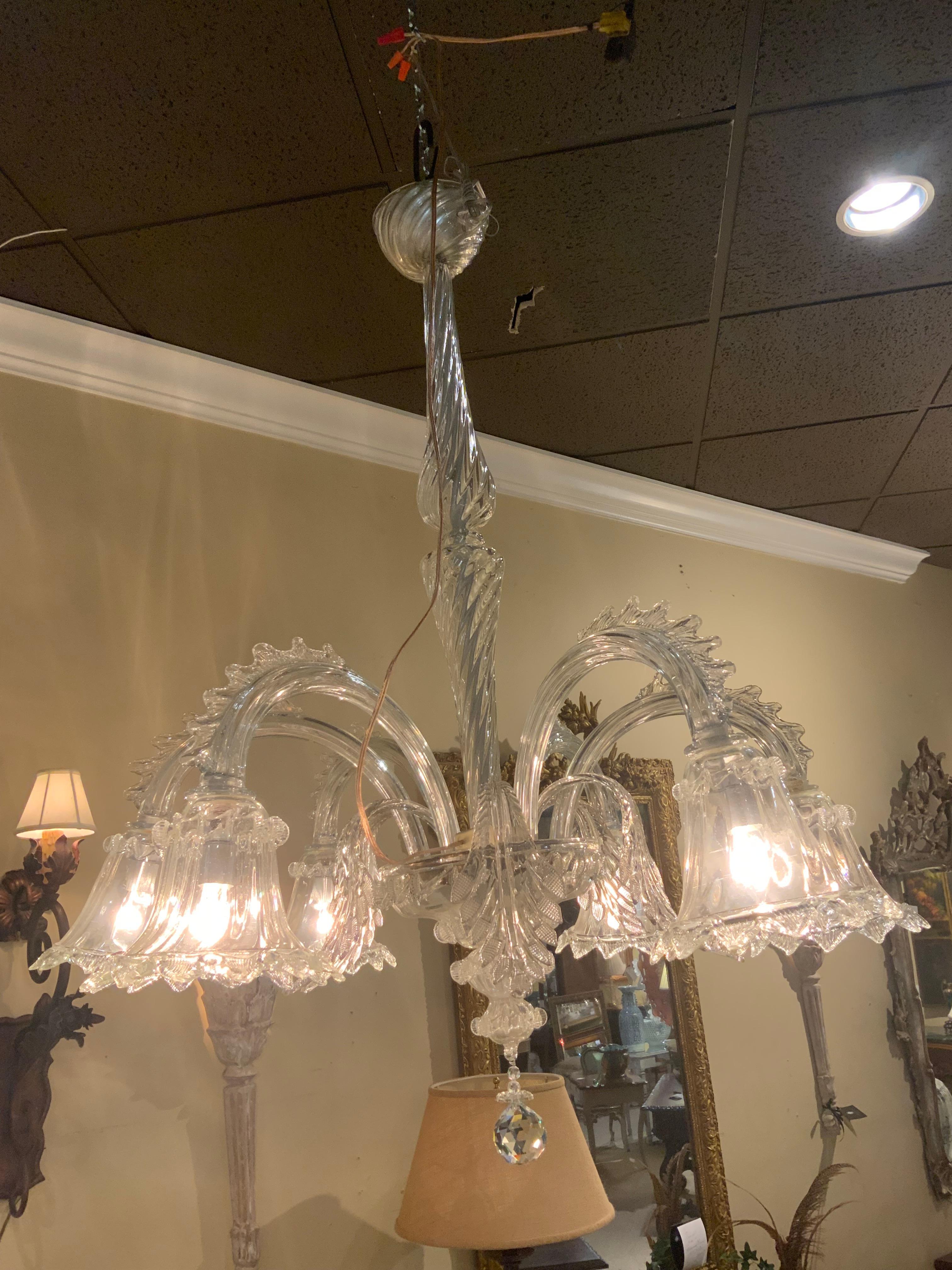 Araña de cristal de Murano Vidrio soplado en venta