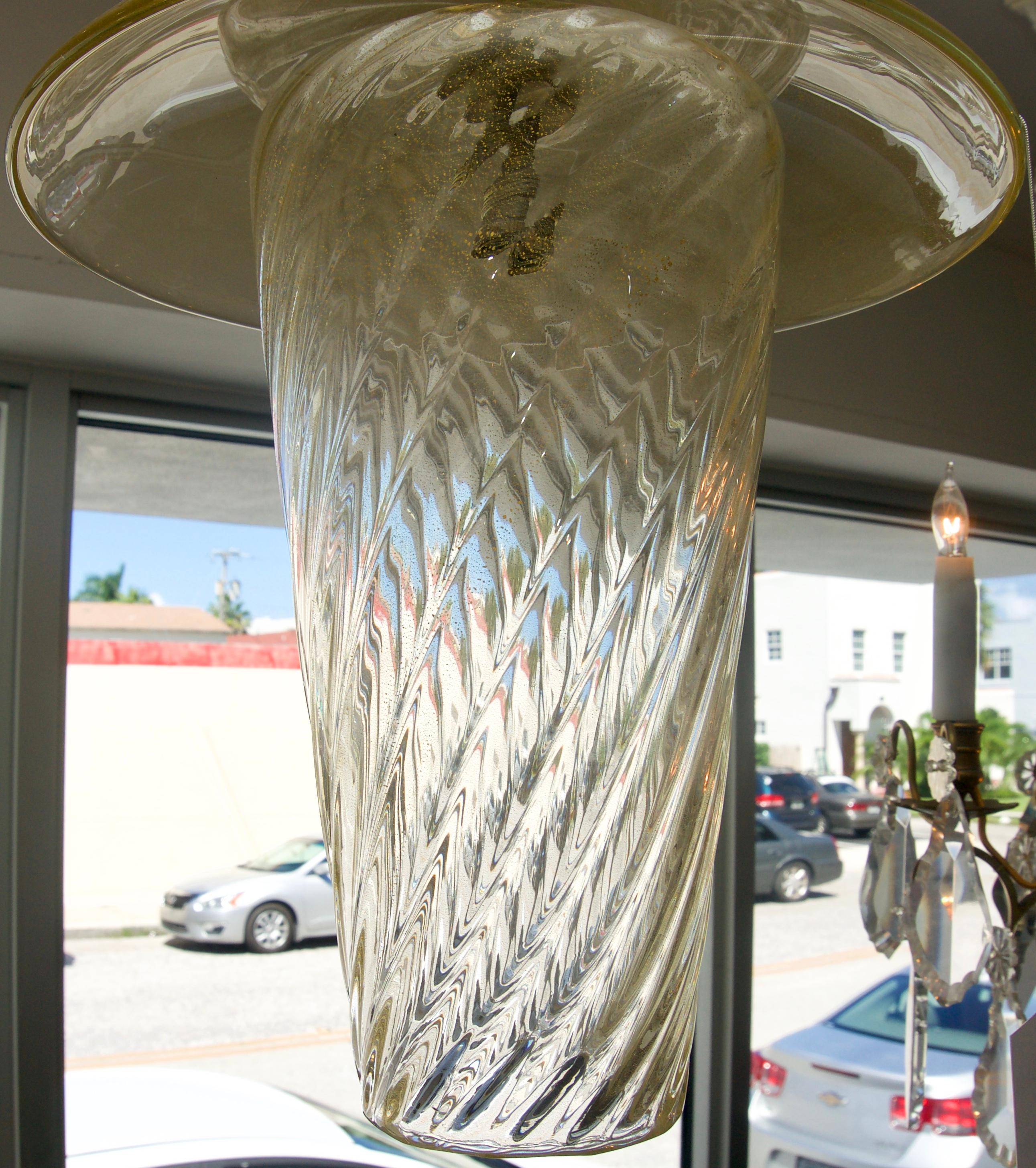20th Century Murano Glass Chandelier