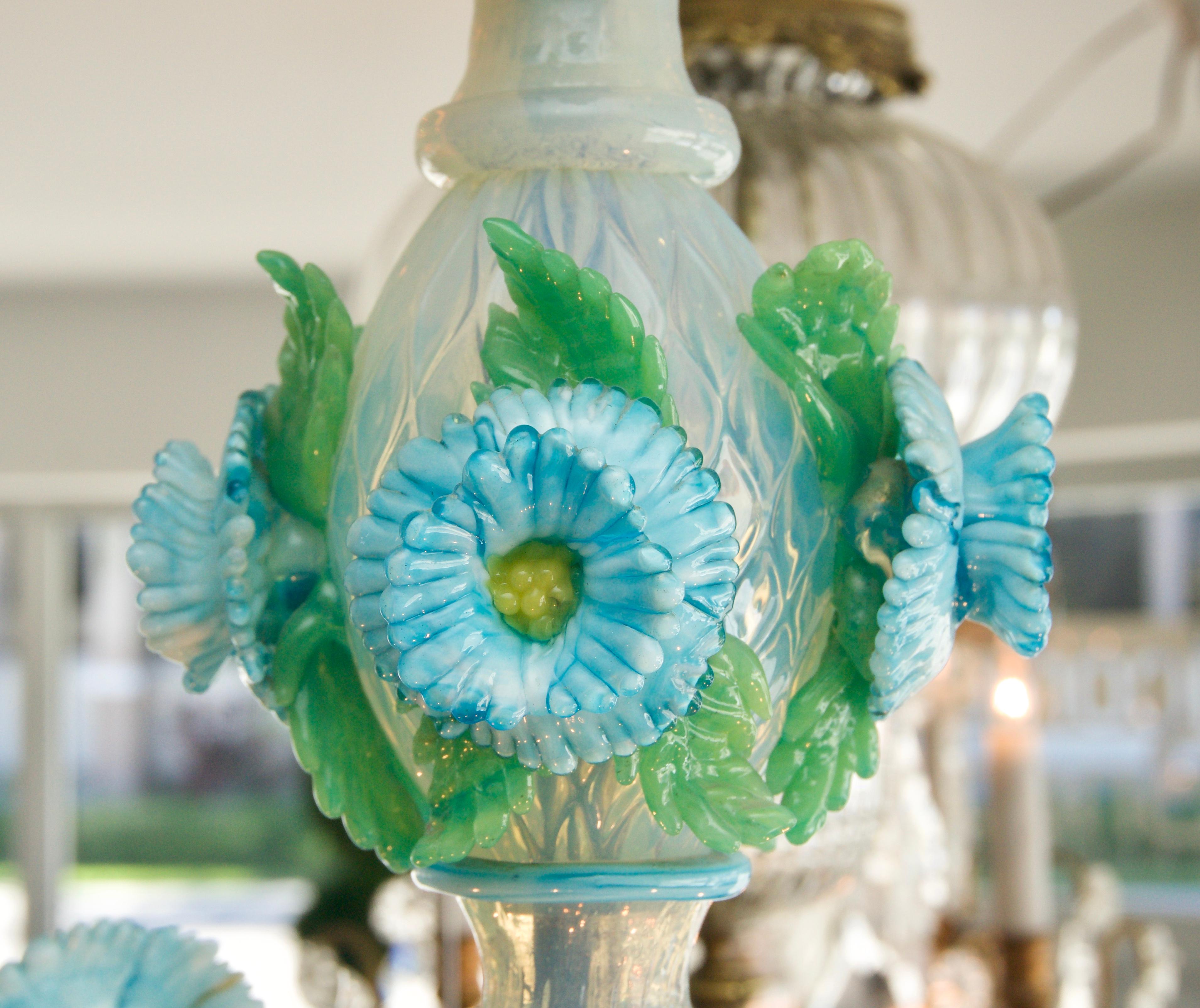 XX secolo Lampadario in vetro di Murano in vendita
