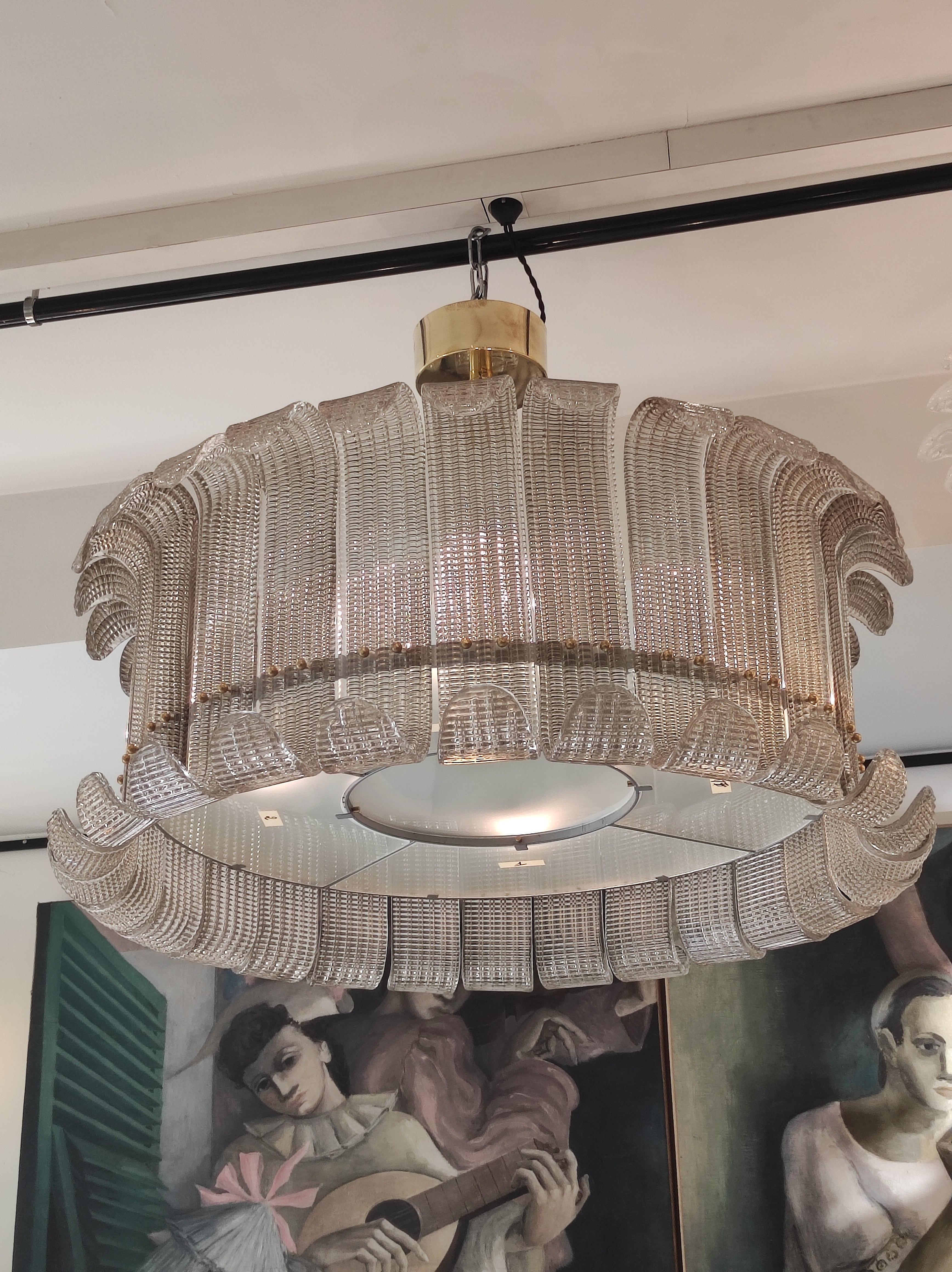 Lampadario in vetro di Murano in vendita 2