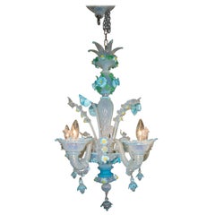 Lampadario in vetro di Murano