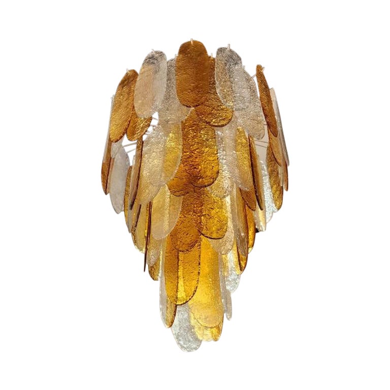Lampadario in vetro di Murano