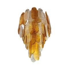 Lampadario in vetro di Murano