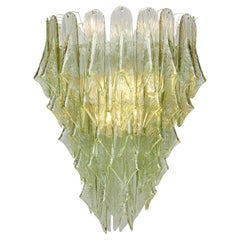 Lustre en verre de Murano