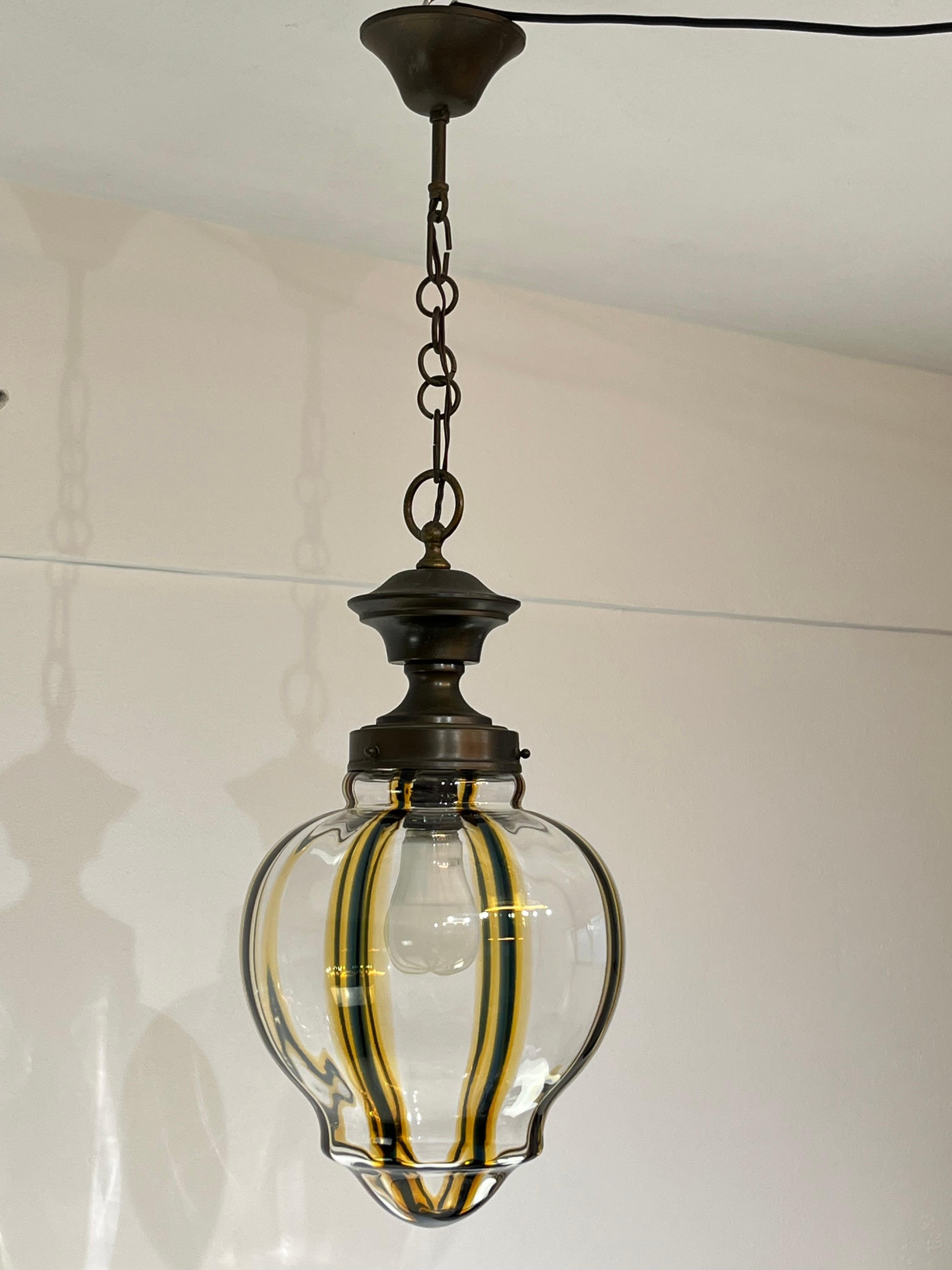 Other Mid-Century Murano Glass Chandelier  1960s For Sale