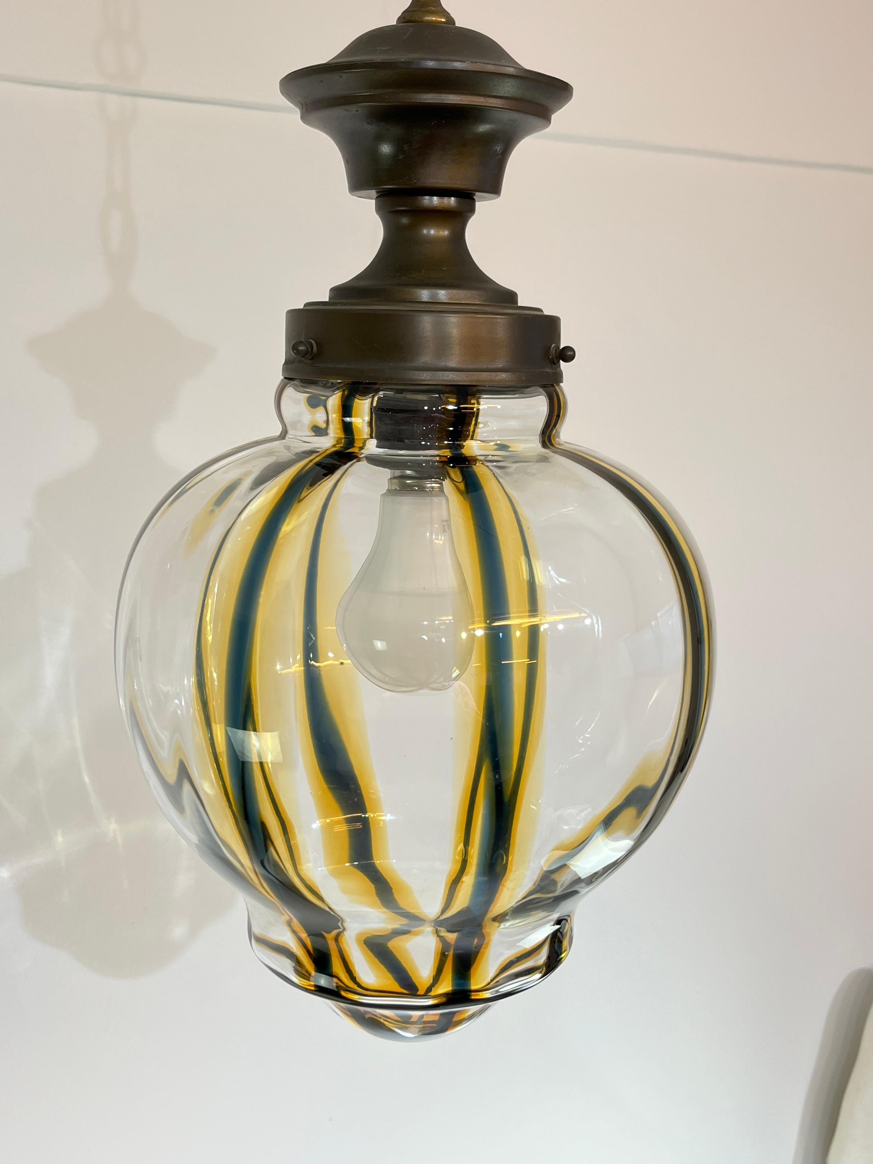 Milieu du XXe siècle Lustre en verre de Murano du milieu du siècle dernier  1960s en vente
