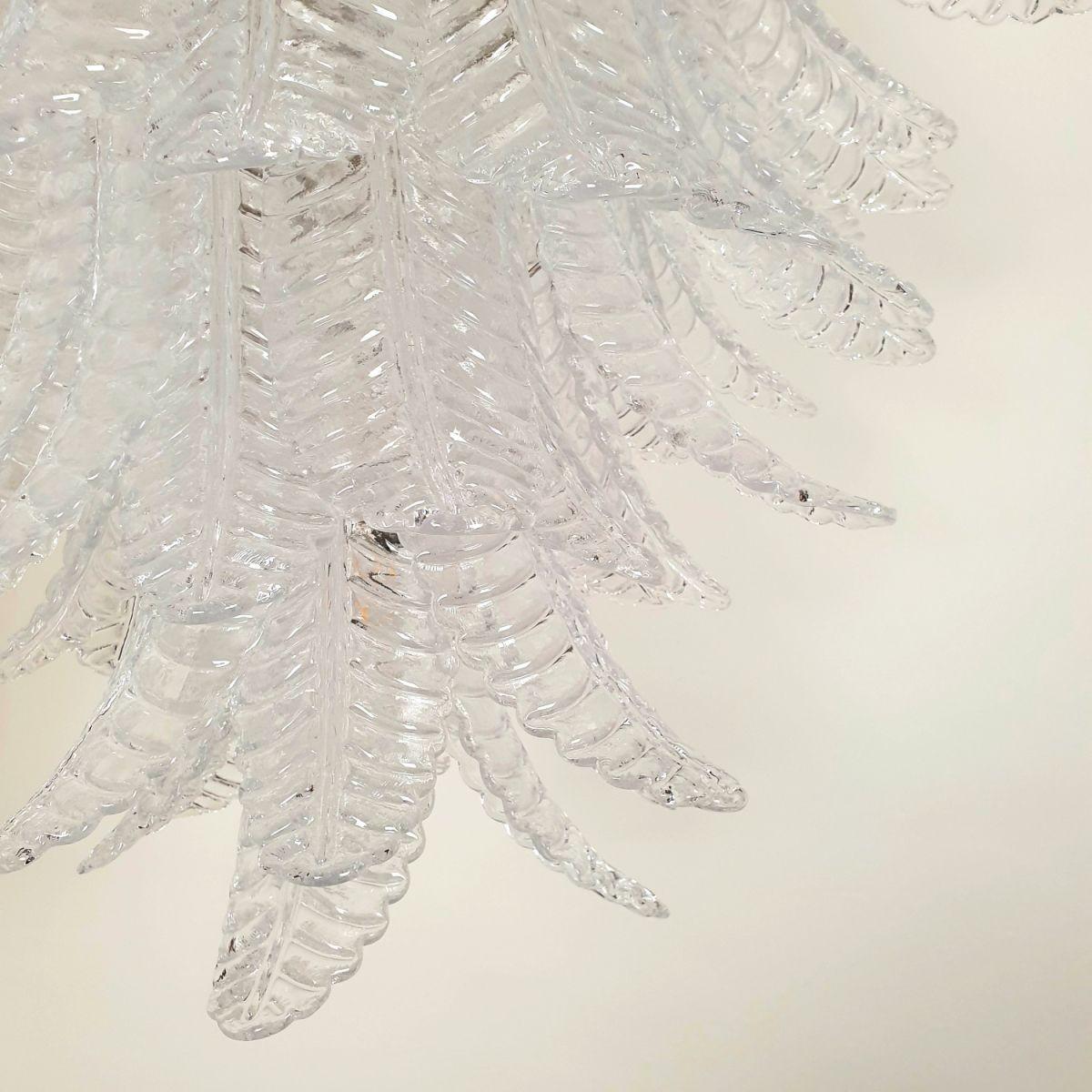 Murano Glass Murano glass Chandelier, Italy 1970s For Sale