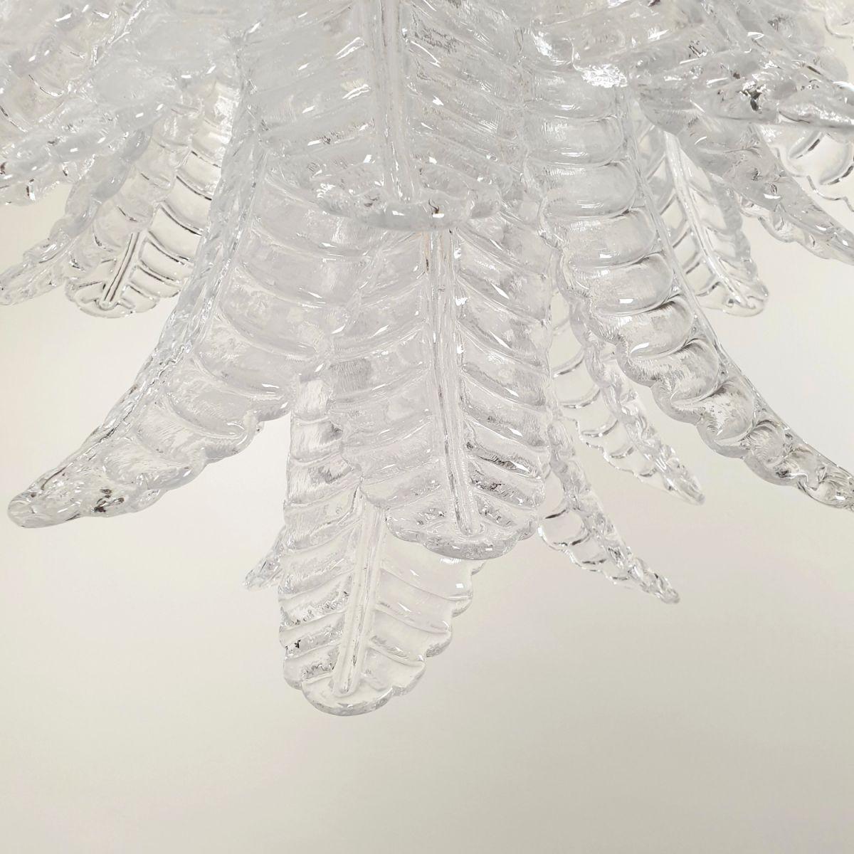 Murano glass Chandelier, Italy 1970s For Sale 1