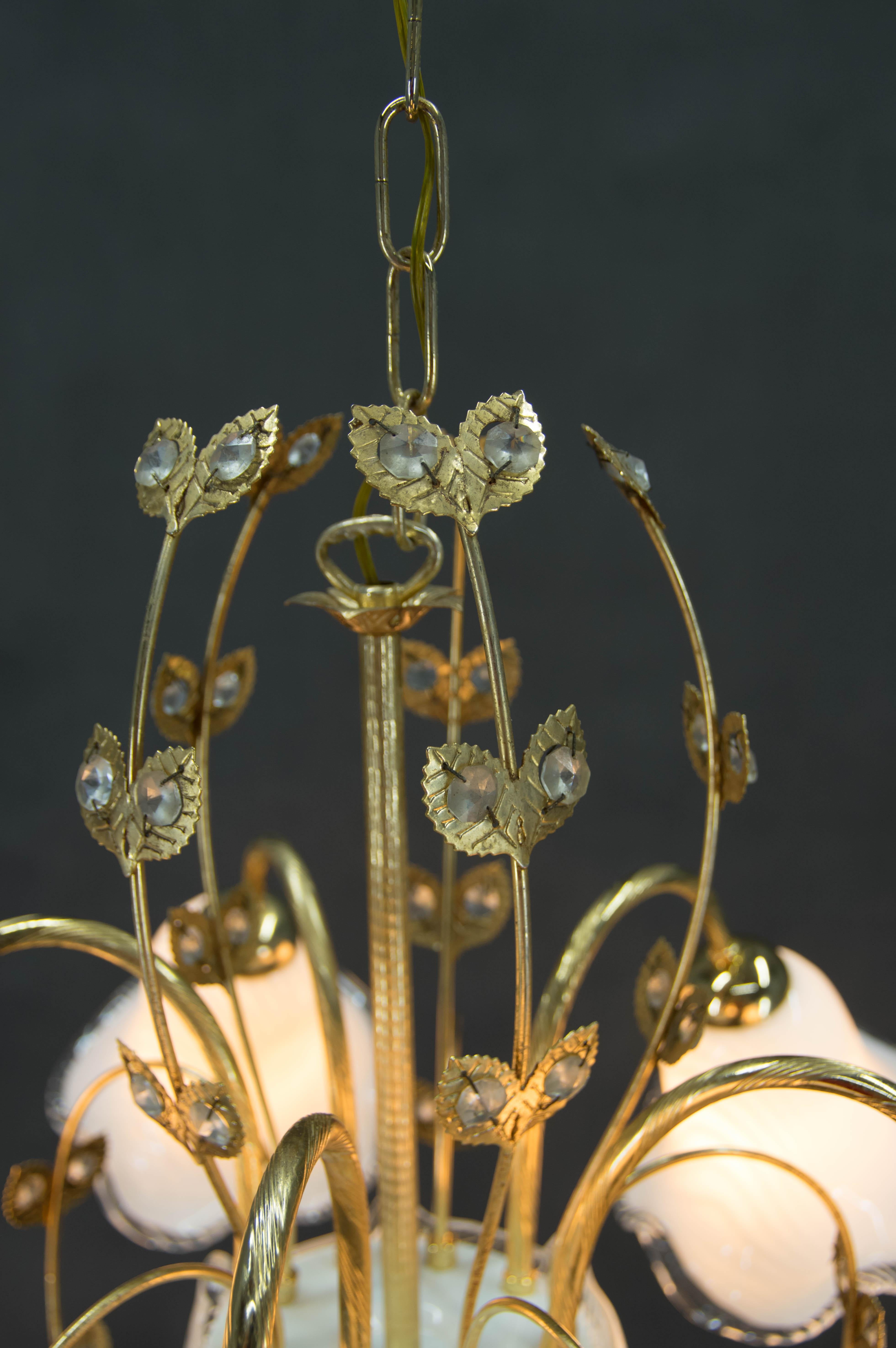 Lustre en verre de Murano, Italie, années 1990 Bon état - En vente à Praha, CZ