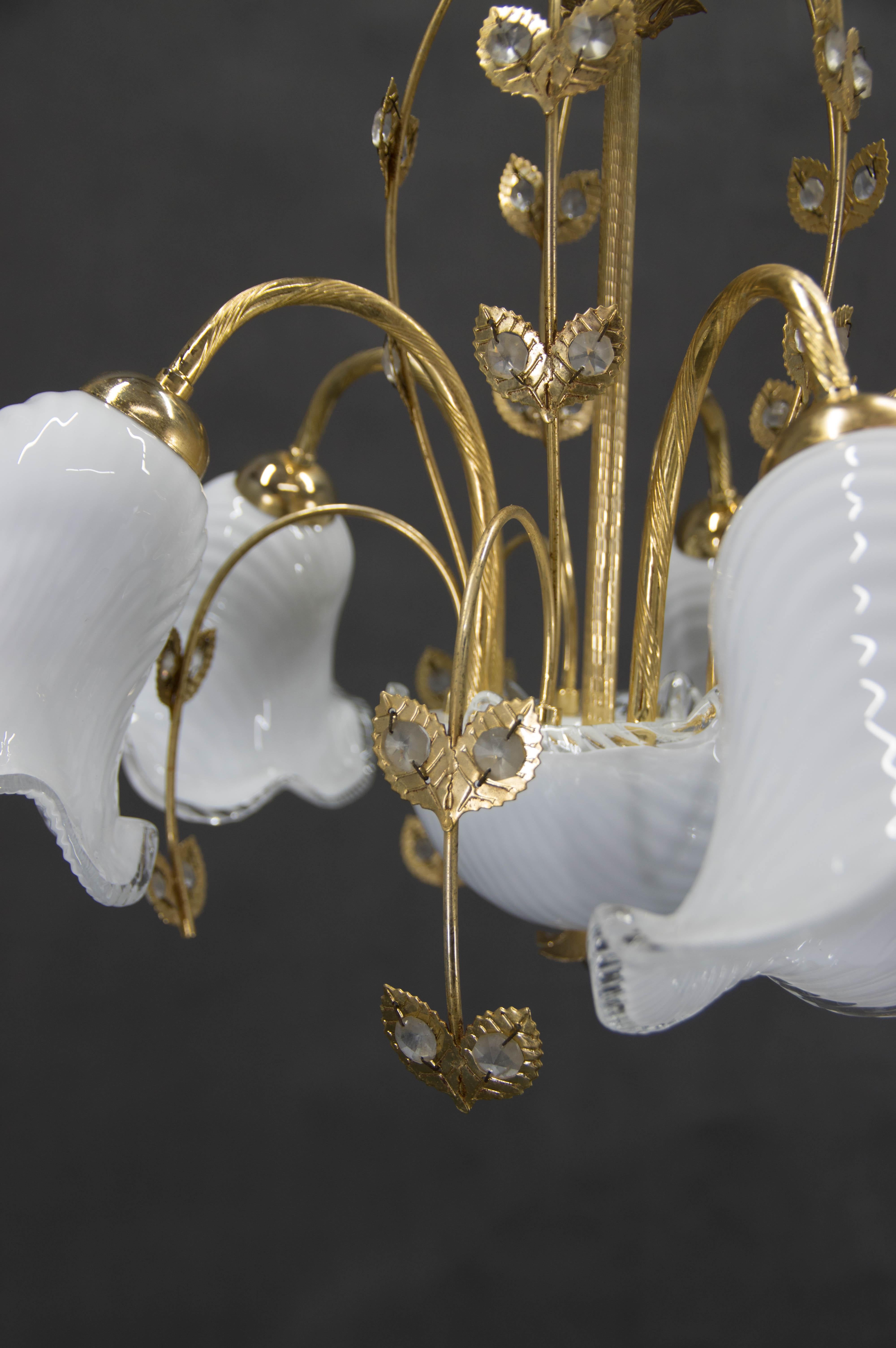 Lustre en verre de Murano, Italie, années 1990 en vente 2