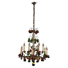 Murano Glass Chandelier, Italy circa 1960