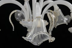 Murano-Glas-Kronleuchter, Italien Mitte des 20. Jahrhunderts