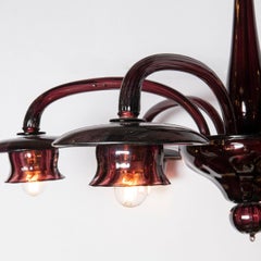 Murano Glass Chandelier, Italy, Mid-20th Century