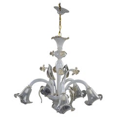 Vintage Murano Glass Chandelier, Italy mid-20th Century